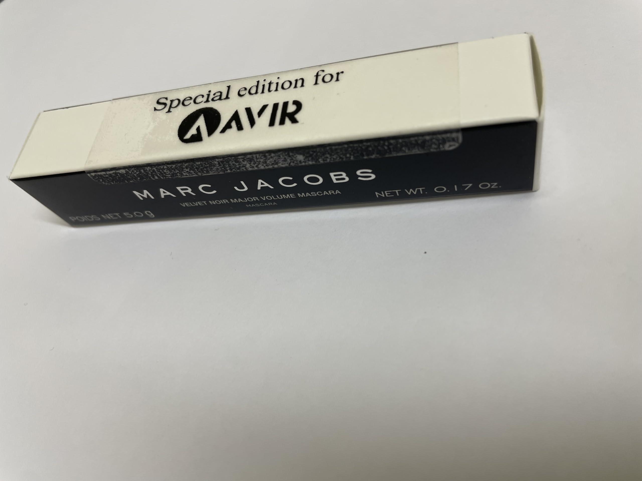 Avir Marc.c Jaco,bs Velvet Noir Major Volume Mascara Travel Size .17 Ounce. 4 Pack