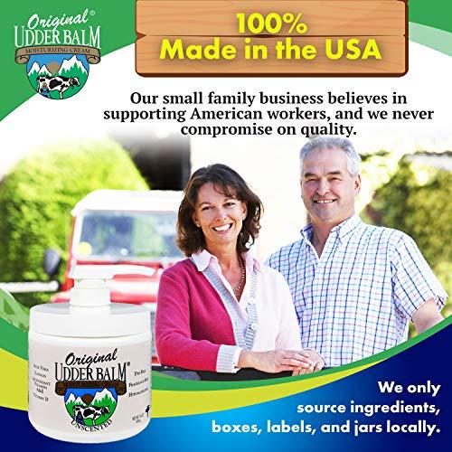 Original Udder Balm Unscented Original Udder Balm Body Moisturizing with pump