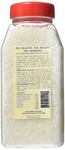 Sea Minerals Sea Minerals Mineral Bath Salt From The Dead Sea, 32 Oz