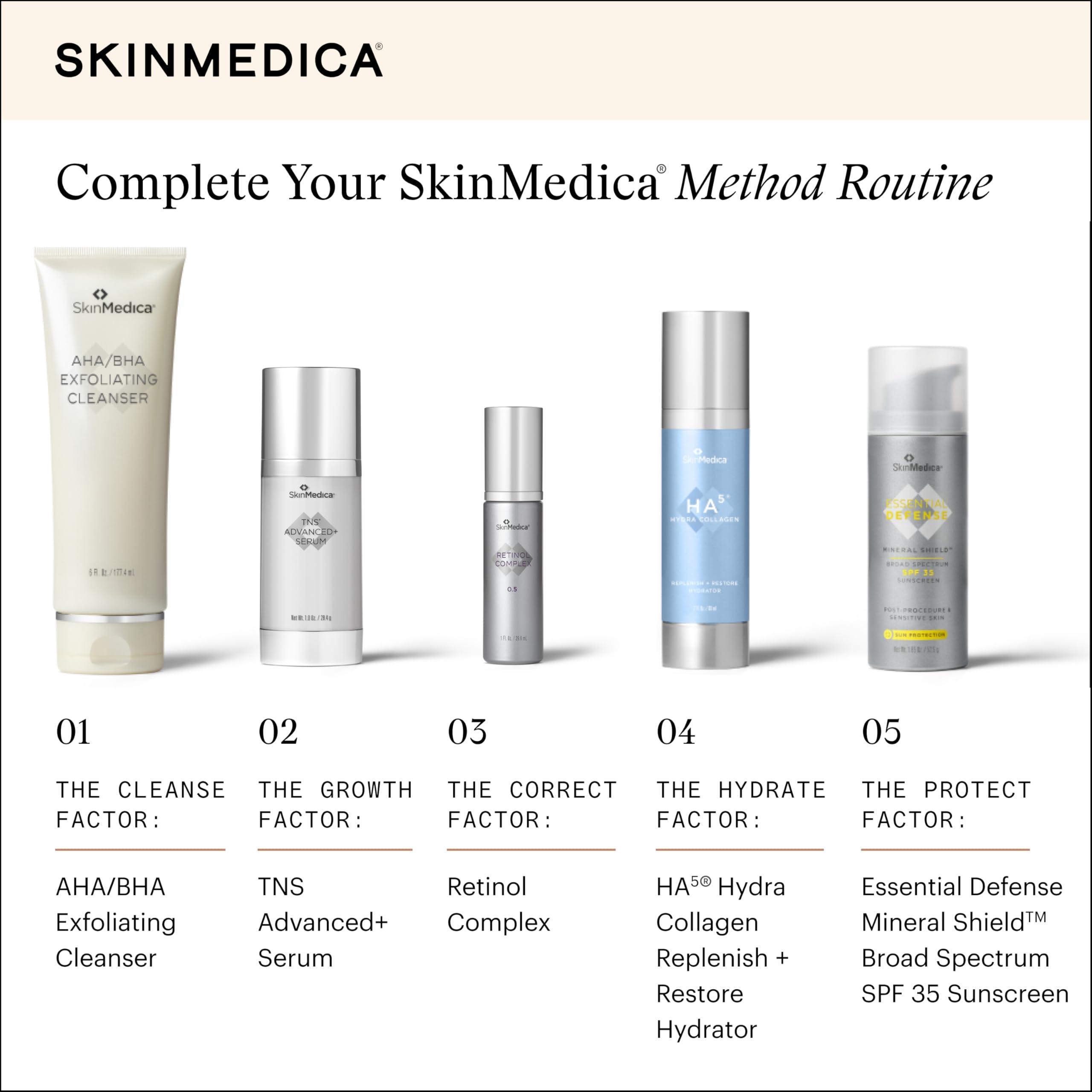 SkinMedica SkinMedica Retinol 1.0 Complex - Retinol Serum for Face, Age-Defying Advanced Retinol Cream That Renews Skin and Diminishes the Appearance of Fine Lines and Wrinkles, 1 Fl Oz
