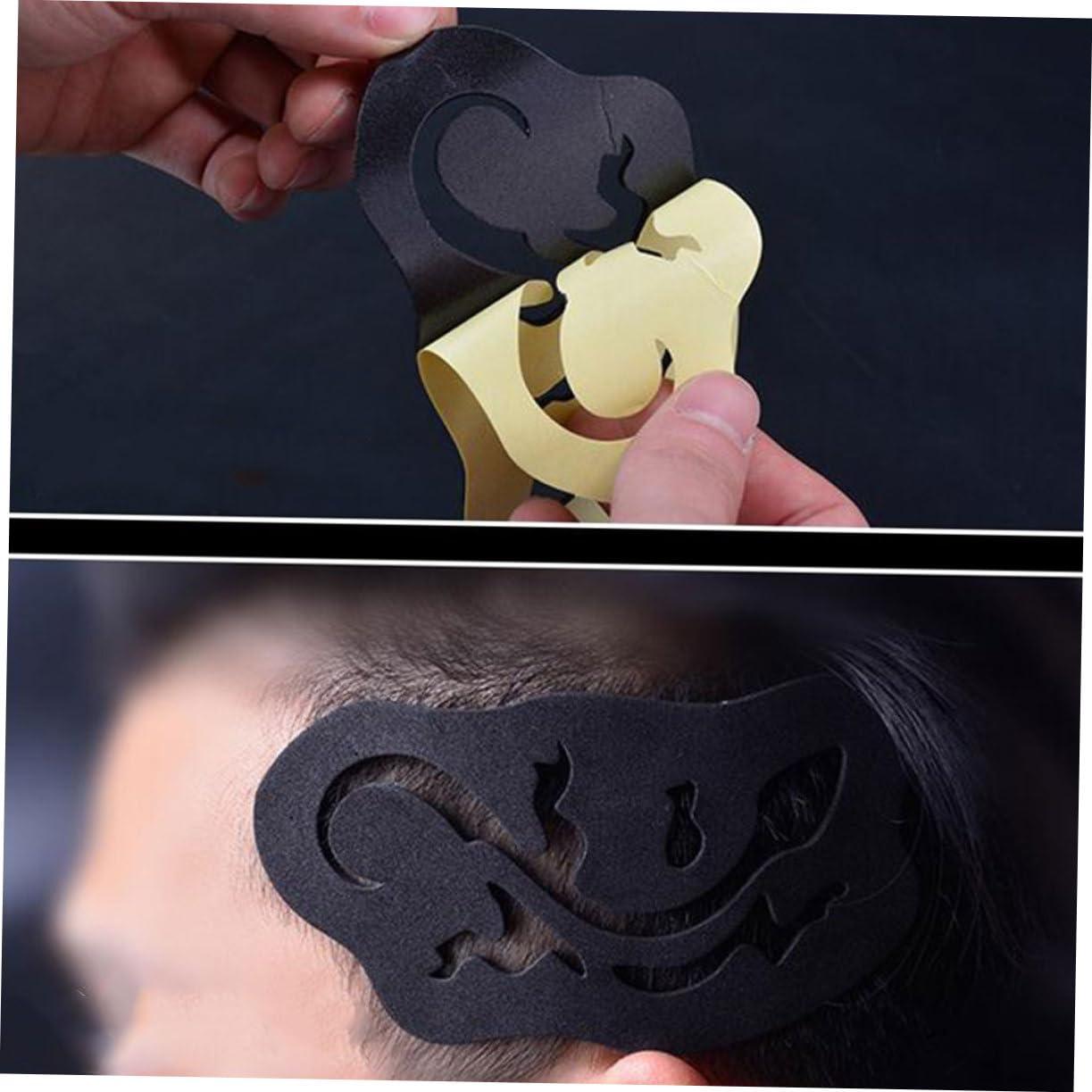 Beaupretty 1 Hair Stencils Hair Cutting Tools Hair templates Plastic Pattern Temporary Fashion Hair Styling Pattern Professional Hair Cutting kit Men Tools Seal Man Major