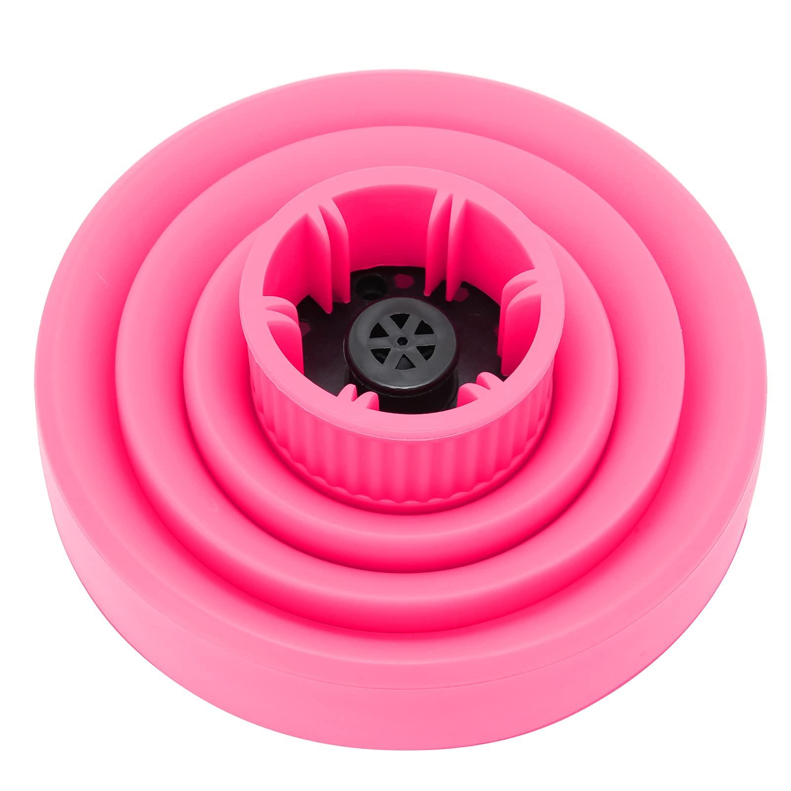 ANGGREK Diffuser Hair Dryer Curly Hair, Silicone Diffuser Attachment Universal Hair Dryer Diffuser Portable Travel Folding Hair Blow Dryer Diffuser Defuser Hairdryer()