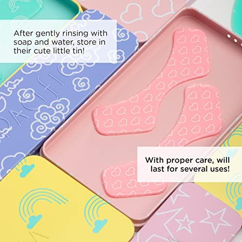 Pacifica Pacifica Reusable Mask Set  Silicone Undereye & Brow Mask Set for Forehead & Under Eye, Anti-Wrinkle, Firming, Pair with Serum, Vegan & Cruelty-Free, 3 Pieces