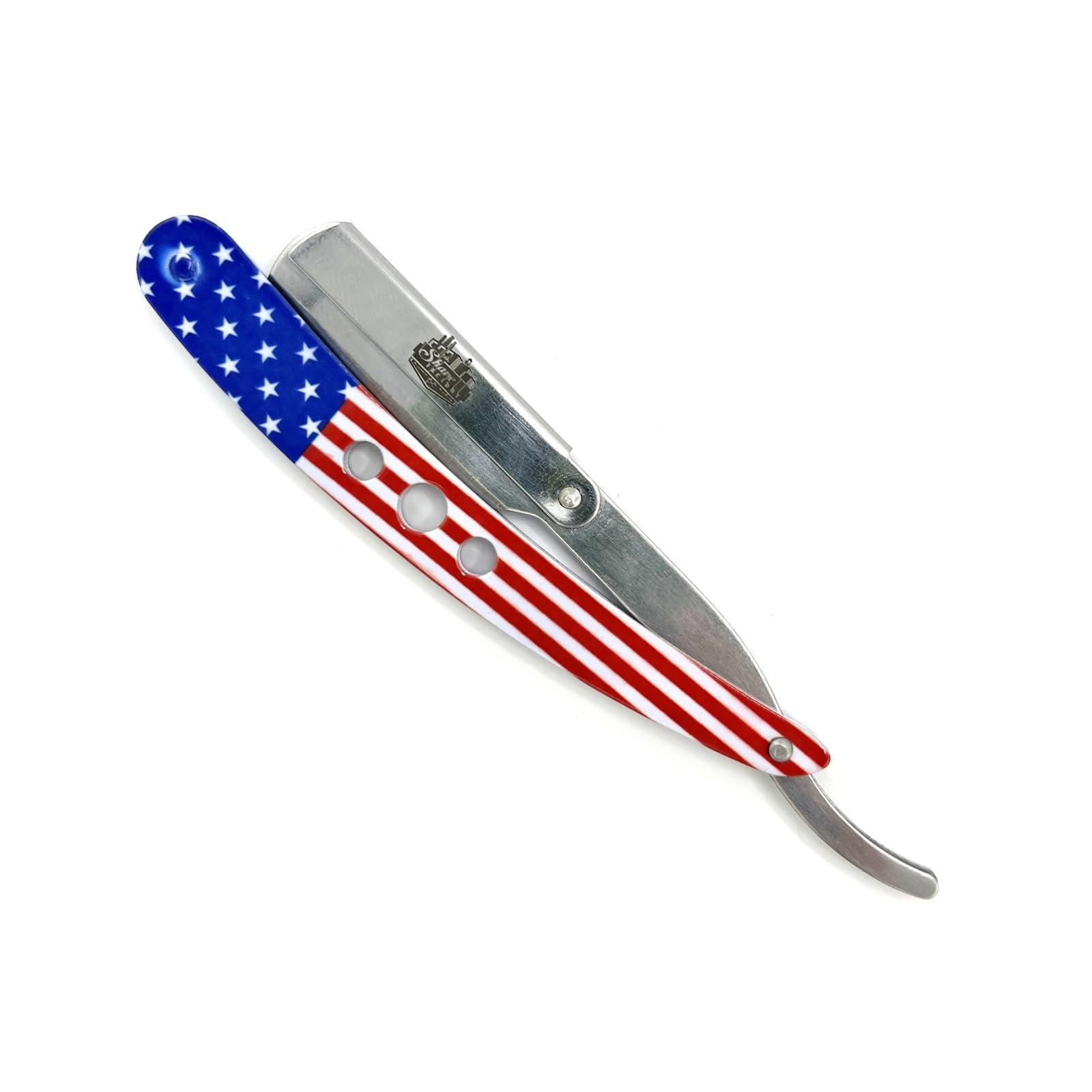 the shave factory The Shave Factory Straight Edge Razor Kit (USA / 100 Derby Premium Single Edge Razor Blades)