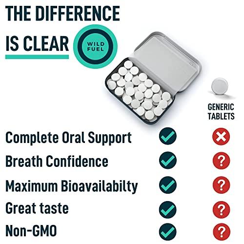 WILD FUEL WILD FUEL Vegan Collagen Builder and Dental Probiotics for Fresh Breath Bundle