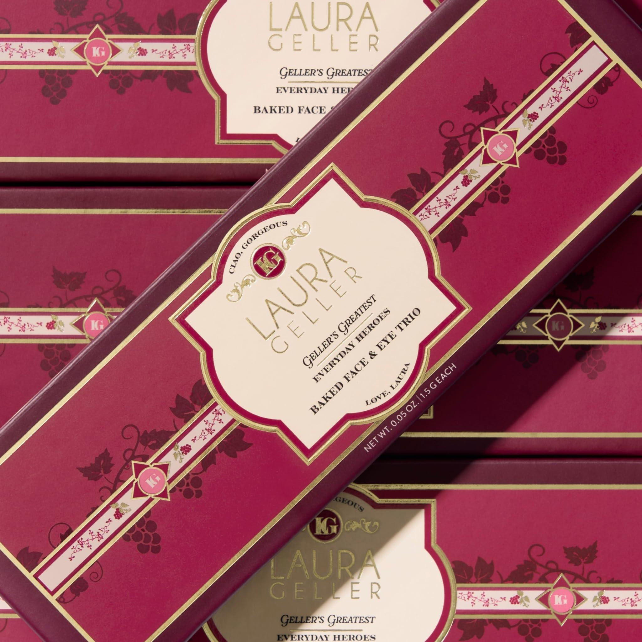 LAURA GELLER NEW YORK LAURA GELLER NEW YORK Geller\'s Greatest Everyday Heroes Baked Blush, Highlighter and Eyeshadow Palette