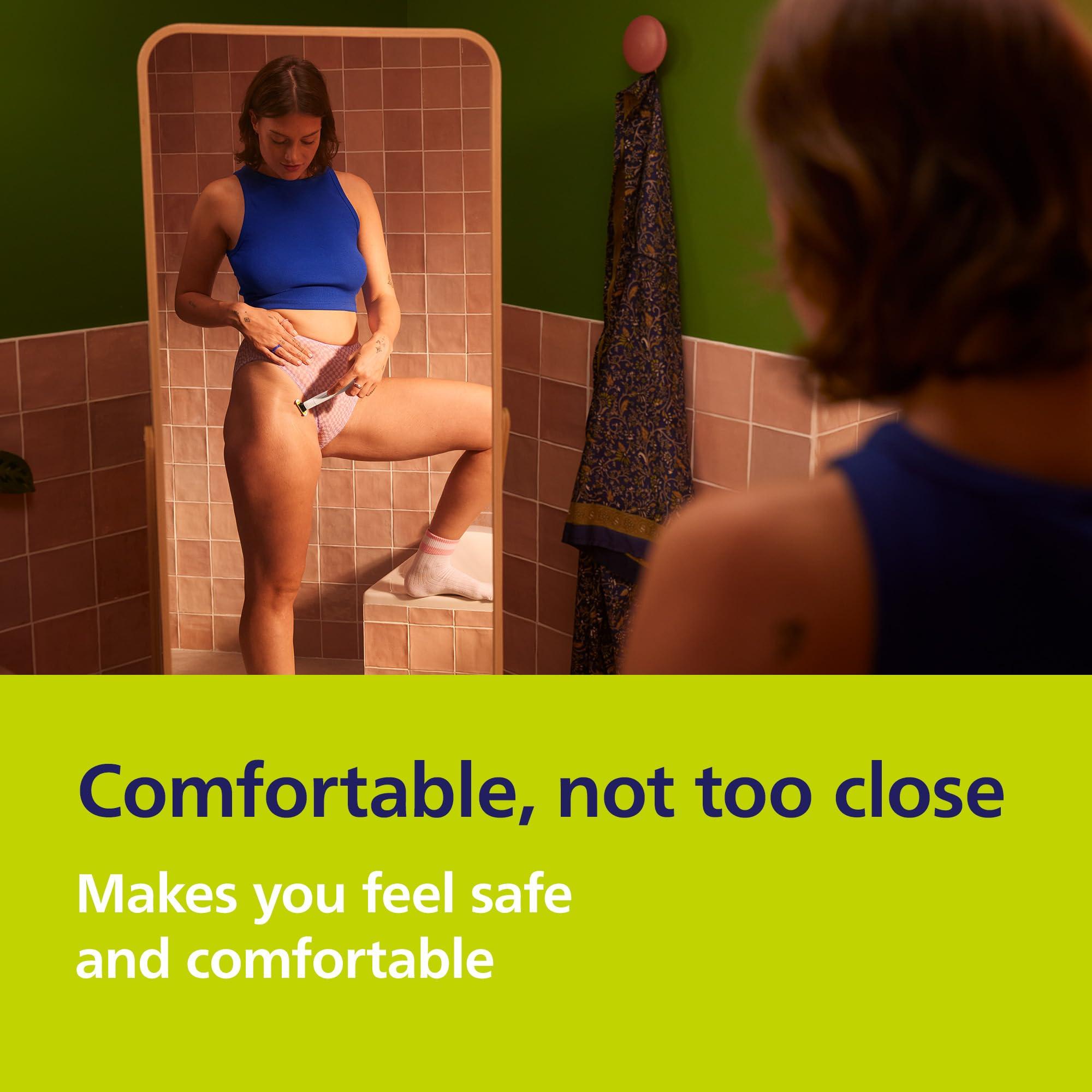 Philips Norelco Philips Norelco OneBlade Intimate, Designed for Pubic Grooming, Trim & Shave with Extra Skin Protection, Model QP1924/70