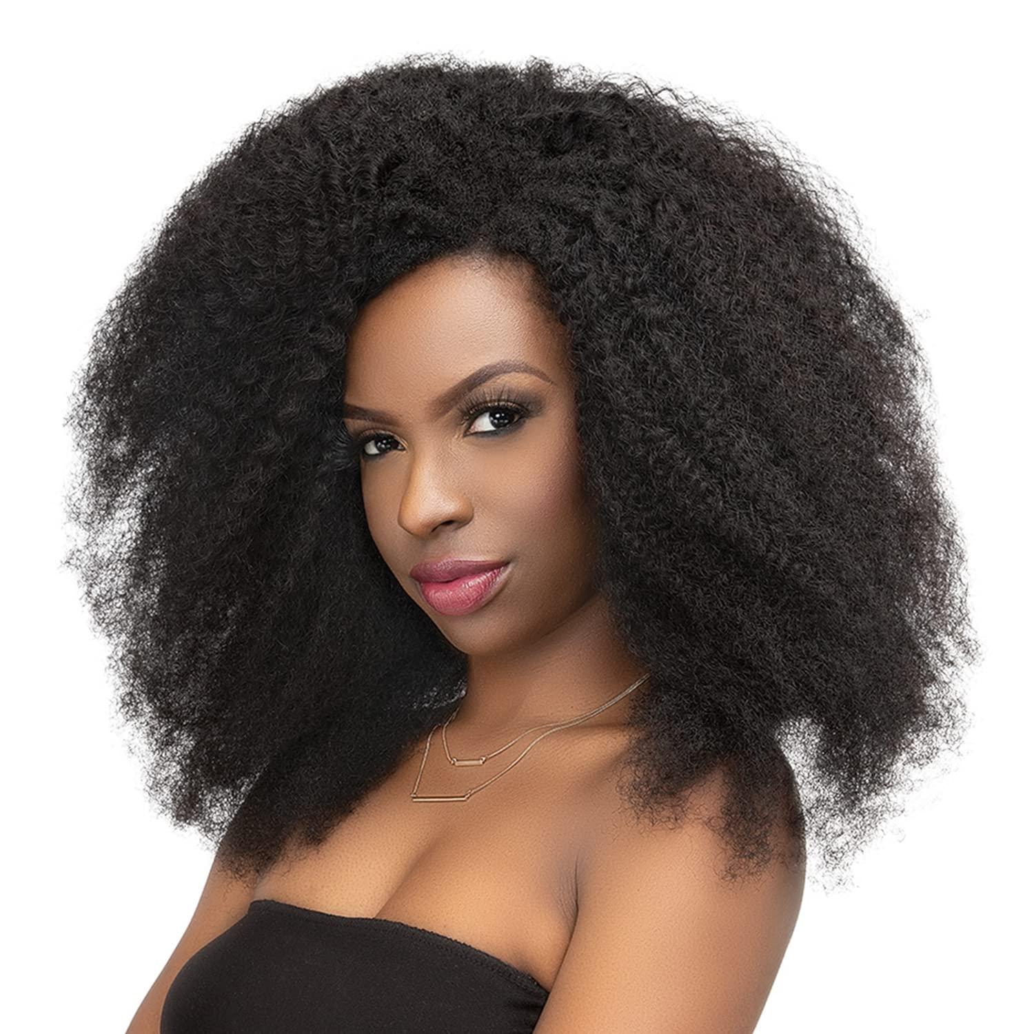 Janet Janet Natural Me Clip-Ins natural Virgin human Hair NATURAL ME 4C KINKY CLIP-INS 8PCS (NATURAL)