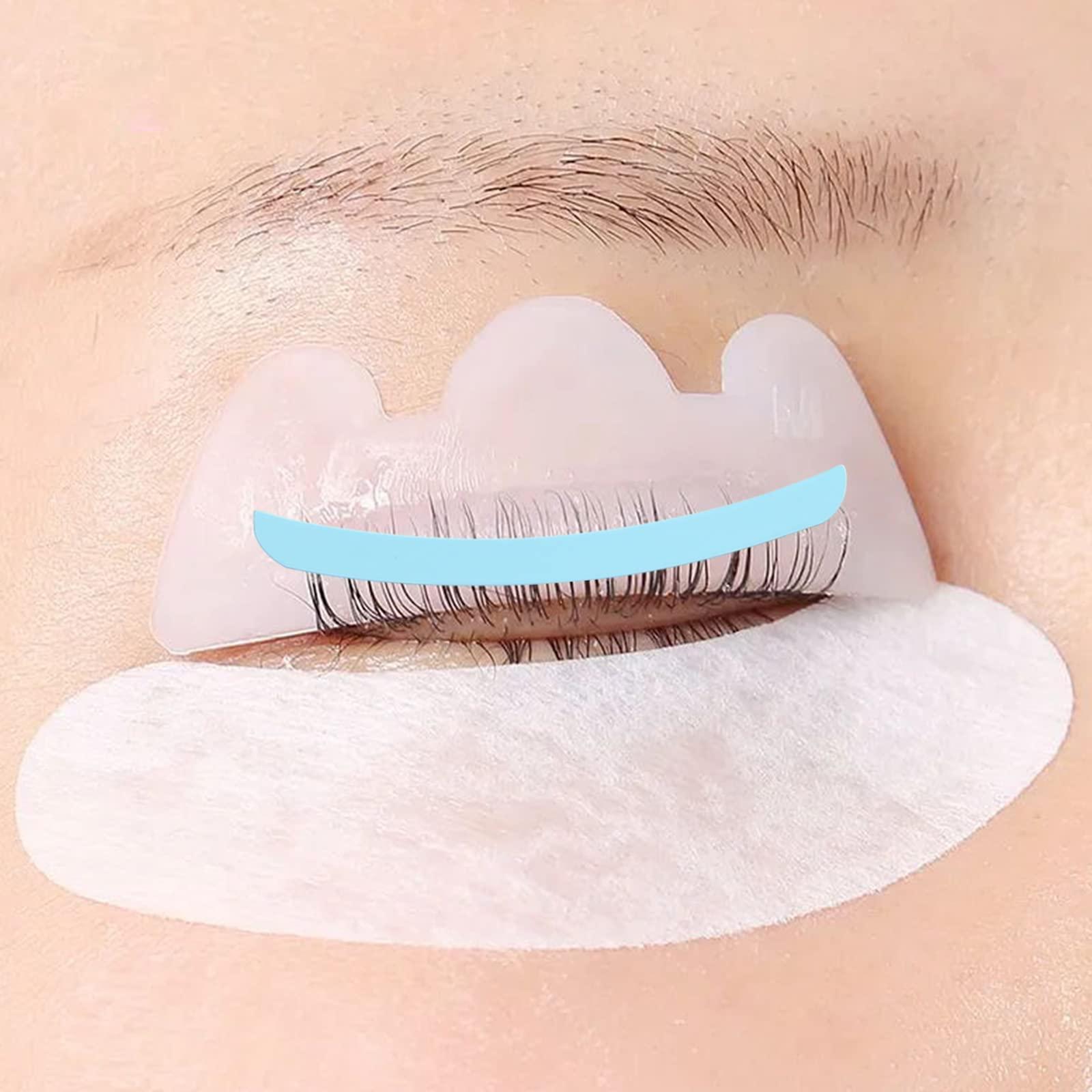 CANIPHA 24Pcs Lash Lift Rods Ribbon Kit, Reusable Lash Lift Pads Lash Lift Tool, Soft Pads Silicone Perm Ribbon Eyelash Lifting Compensator, Eyelash Tapes Makeup Beauty Tools for Eyelashes Lifting (4 Colors)