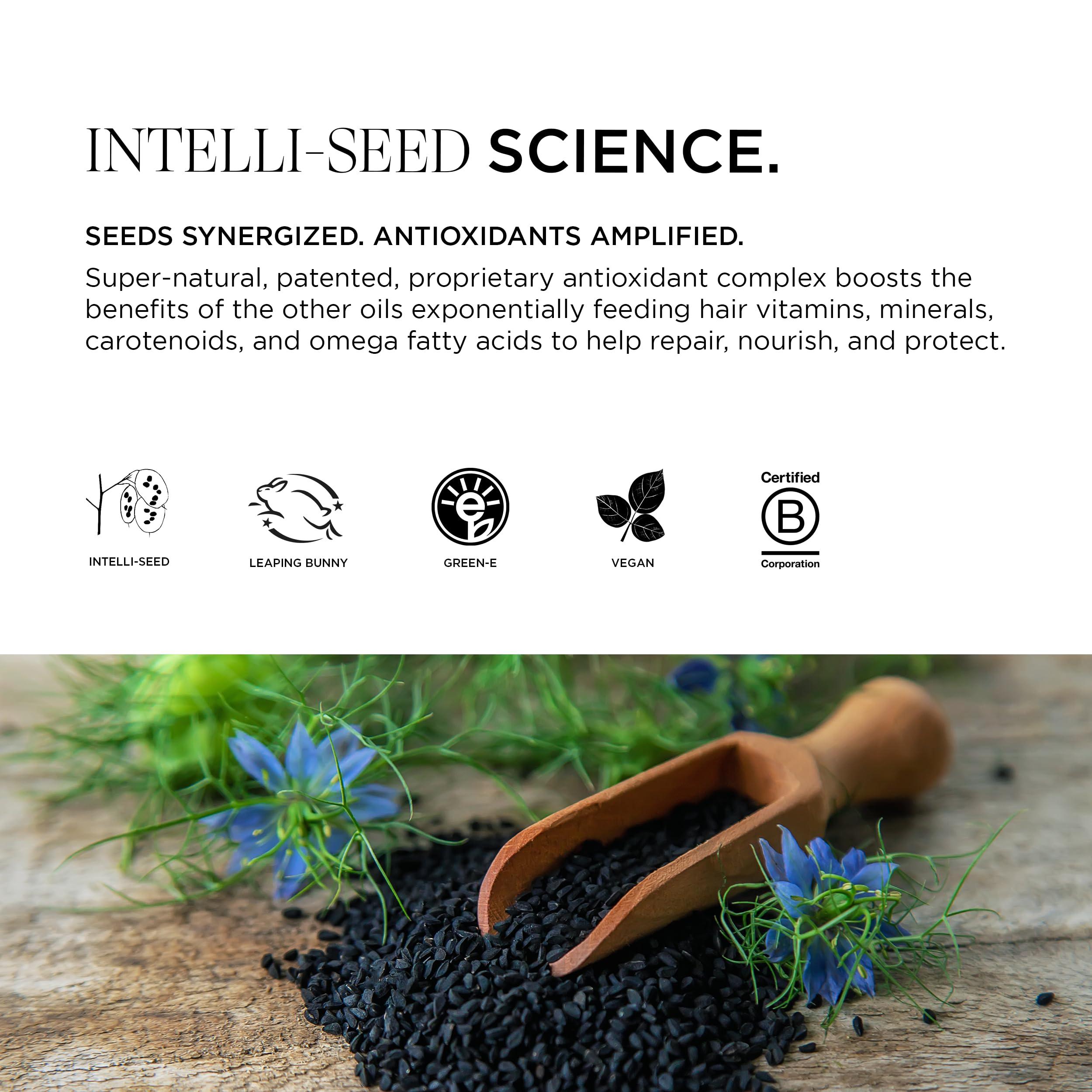 Intelligent Nutrients Intelligent Nutrients InspiraMint Shampoo, Invigorating Organic Mint Daily Shampoo for Fine and Oily Hair, Balancing, Refreshing, Color-Safe, 8.5 Fl Oz