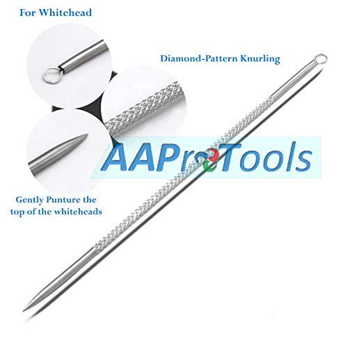 AAProTools AAProTools Stainless Steel Blackhead Needle/Loop Blackhead Extractor/Comedone Extractor/Blackhead Remover/Whitehead Remover