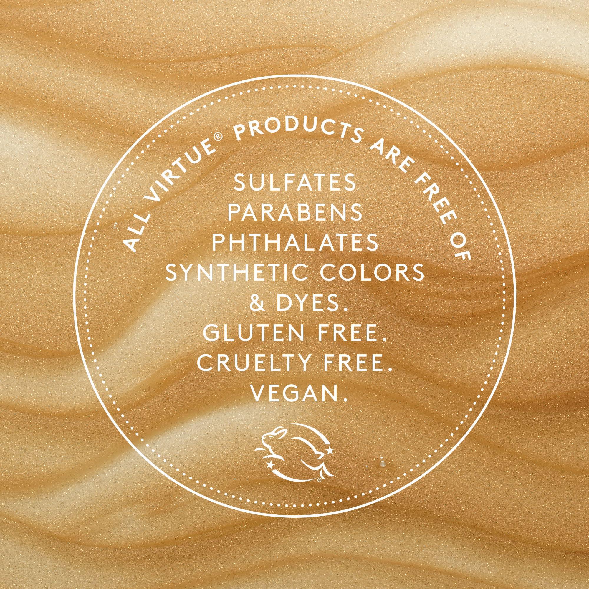 VIRTUE VIRTUE Full Sulfate Free Volumizing Shampoo Thickens Hair, Safe for All Hair Types, Color Safe