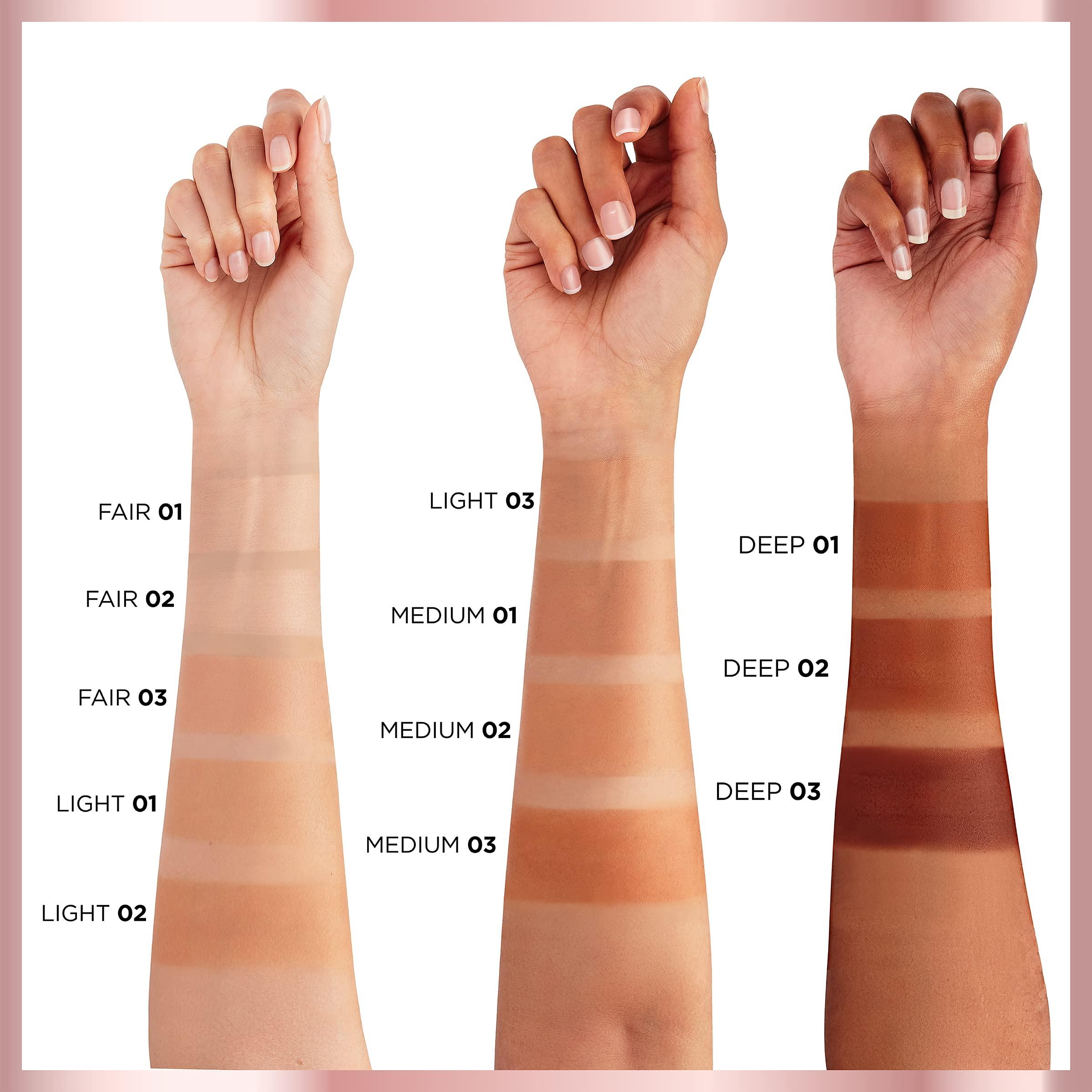 L'Oreal Paris L'Oreal Paris Skin Paradise Water-infused Tinted Moisturizer with Broad Spectrum SPF 19 sunscreen lightweight, natural coverage up to 24h hydration for a fresh, glowing complexion, Deep 02, 1 fl oz