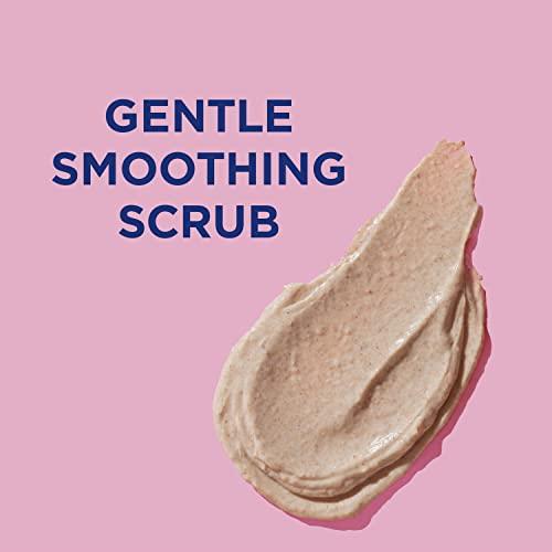 St. Ives St. Ives Gentle Smoothing Face Scrub Our Gentlest Scrub Yet Rose Water and Aloe Vera Made with 100 percent Natural Exfoliants, Paraben Free, Oil-Free, Dermatologist Tested 6 oz