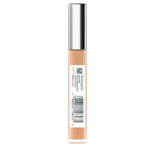 Neutrogena Neutrogena Healthy Skin Radiant Brightening Cream with Peptides & Vitamin E Antioxidant, Lightweight Perfecting Concealer Cream, Non-Comedogenic, Almond Medium 02 with warm undertones, 0.24 oz