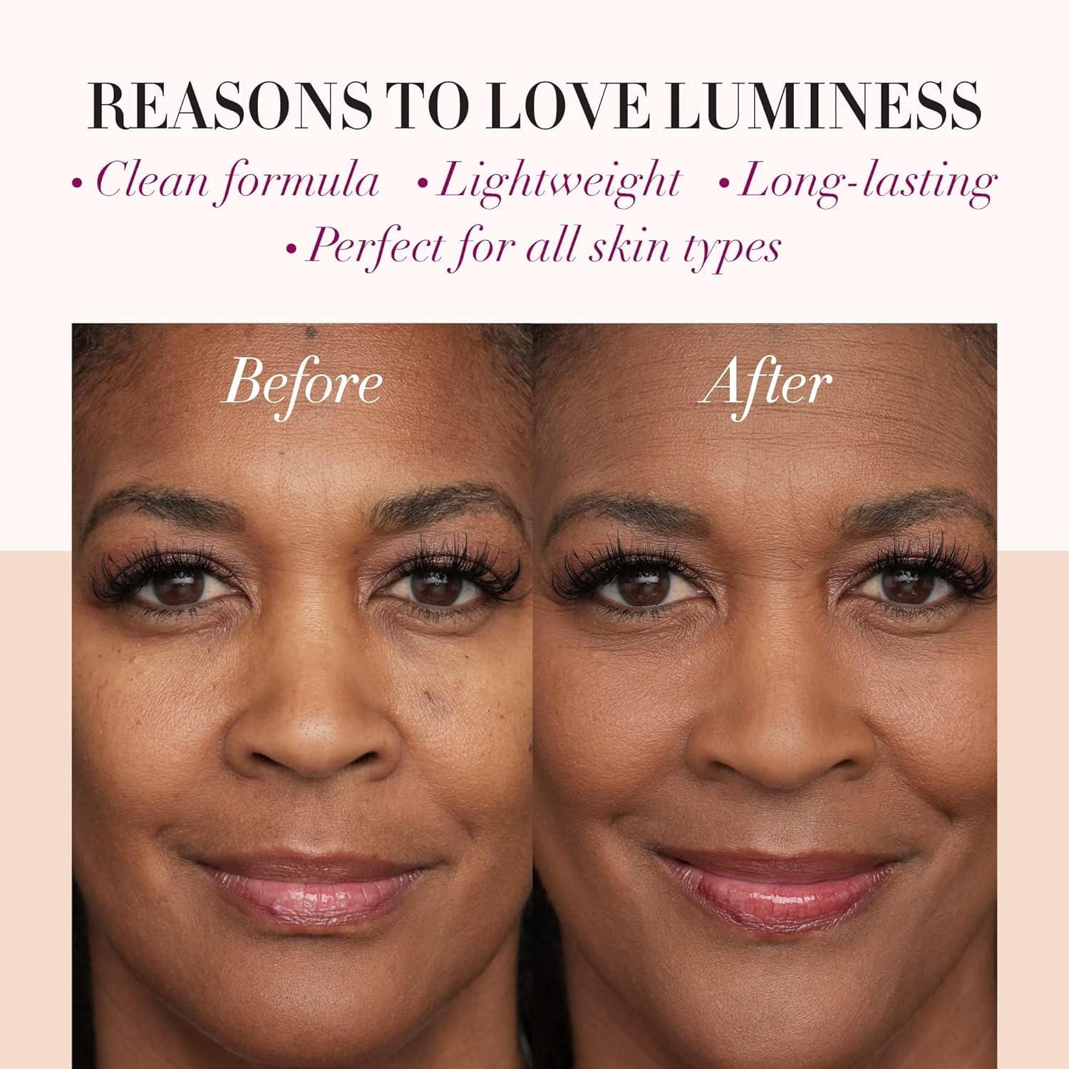 LUMINESS LUMINESS Silk Airbrush Spray Foundation & Buffing Brush Kit - Light Fair