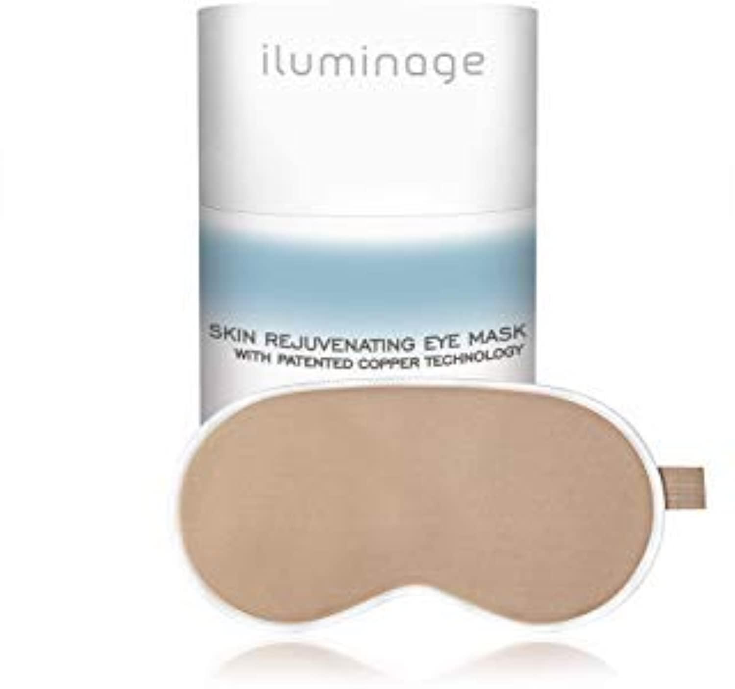iluminage. Iluminage. Skin Rejuvenating Eye Mask for Fine Lines Reduction with Anti-Aging Copper Technology