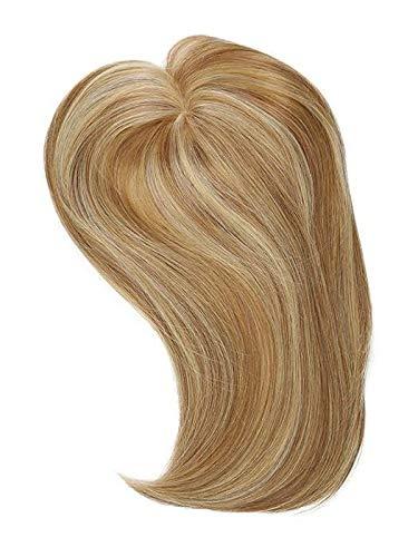 Raquel Welch & Maxwigs Simmer Wig Color RL14/22SS SHADED WHEAT - Raquel Welch Wigs 11.5" Mid-Length Lob Bob Tapered Ends Unstructured Waves Tru2Life Heat Friendly Synthetic Lace Top Bundle Comb, MaxWigs Hairloss Booklet