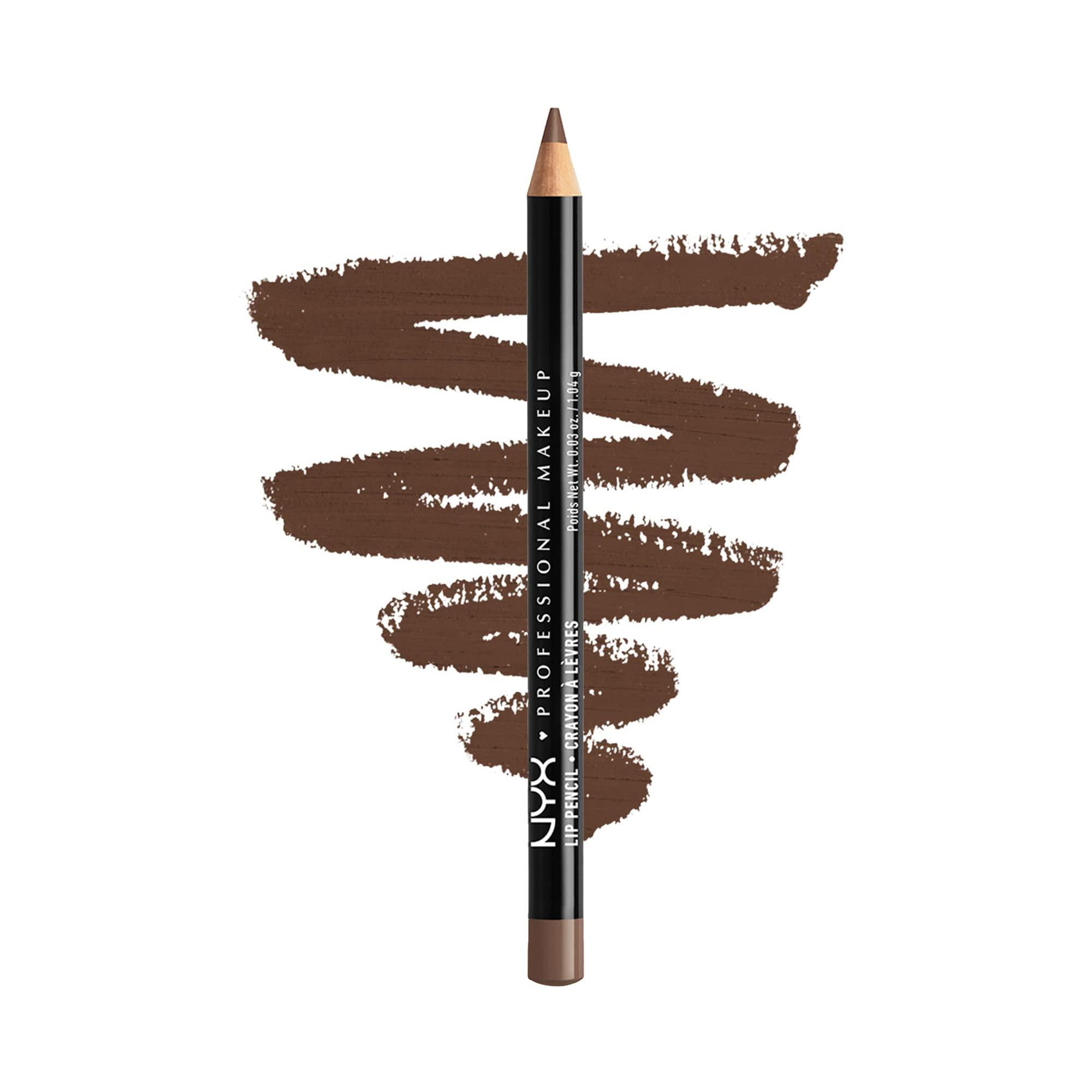 NYX PROFESSIONAL MAKEUP NYX PROFESSIONAL MAKEUP Micro Brow Pencil Ash Brown and Slim Lip Pencil Espresso Bundle