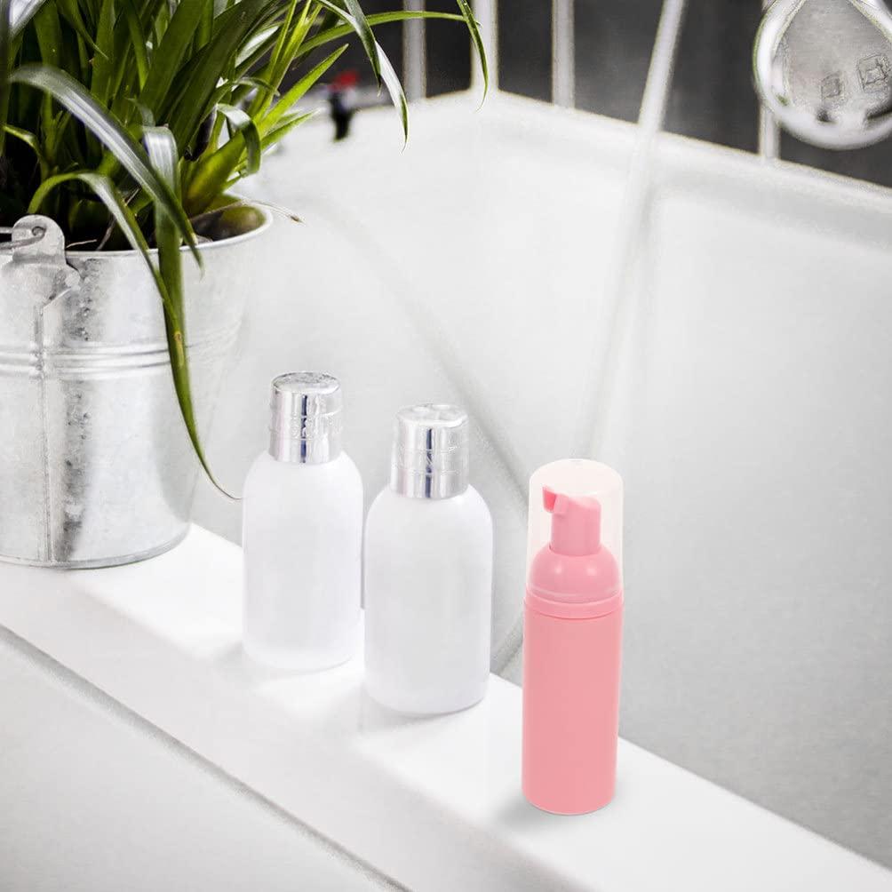 Beavorty 8pcs Frosted Foam Bottle Small Pump Bottle Travel Shampoo Bottles Foam Soap Dispenser Foam Dispenser Bottle Foaming Soap Dispenser Shampoo Pump Dispenser Bottle