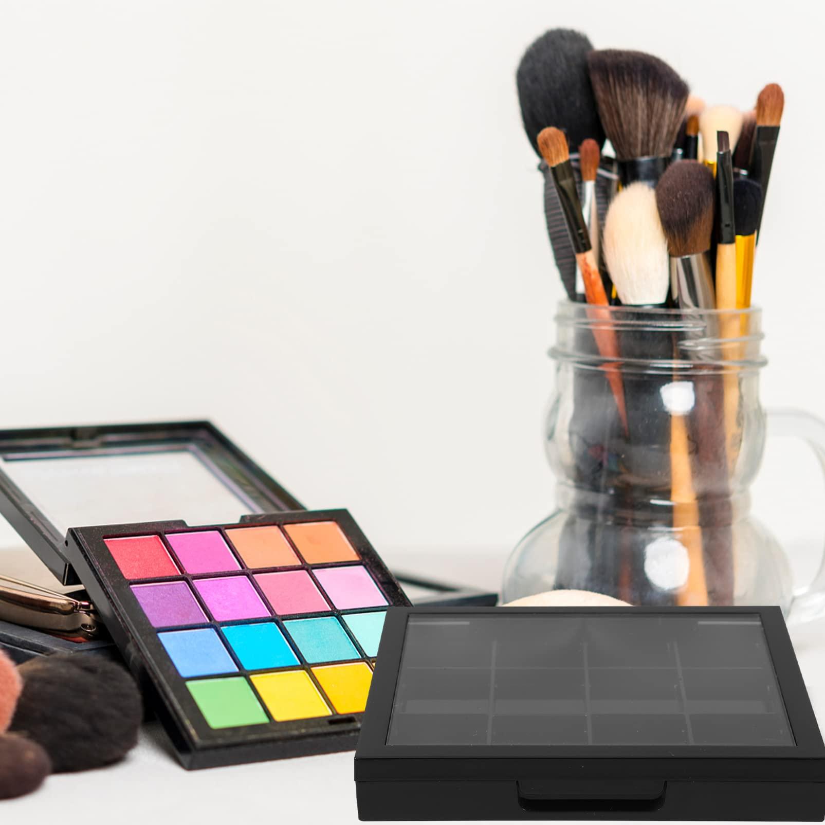 Beaupretty Beaupretty 1PC 12 DIY eyeshadow empty eyeshadow containers makeup eyeshadow compact eyeshadow case empty eye shadow pallet loose powder organizer eyeshadow pallets travel disk make up