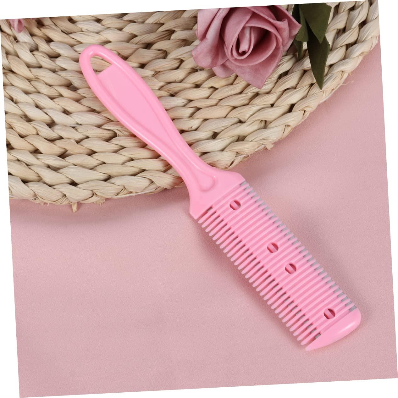 FRCOLOR FRCOLOR Stainless Steel Hair Cutting Comb Double-sided Haircut Scissors Hair Trimmer
