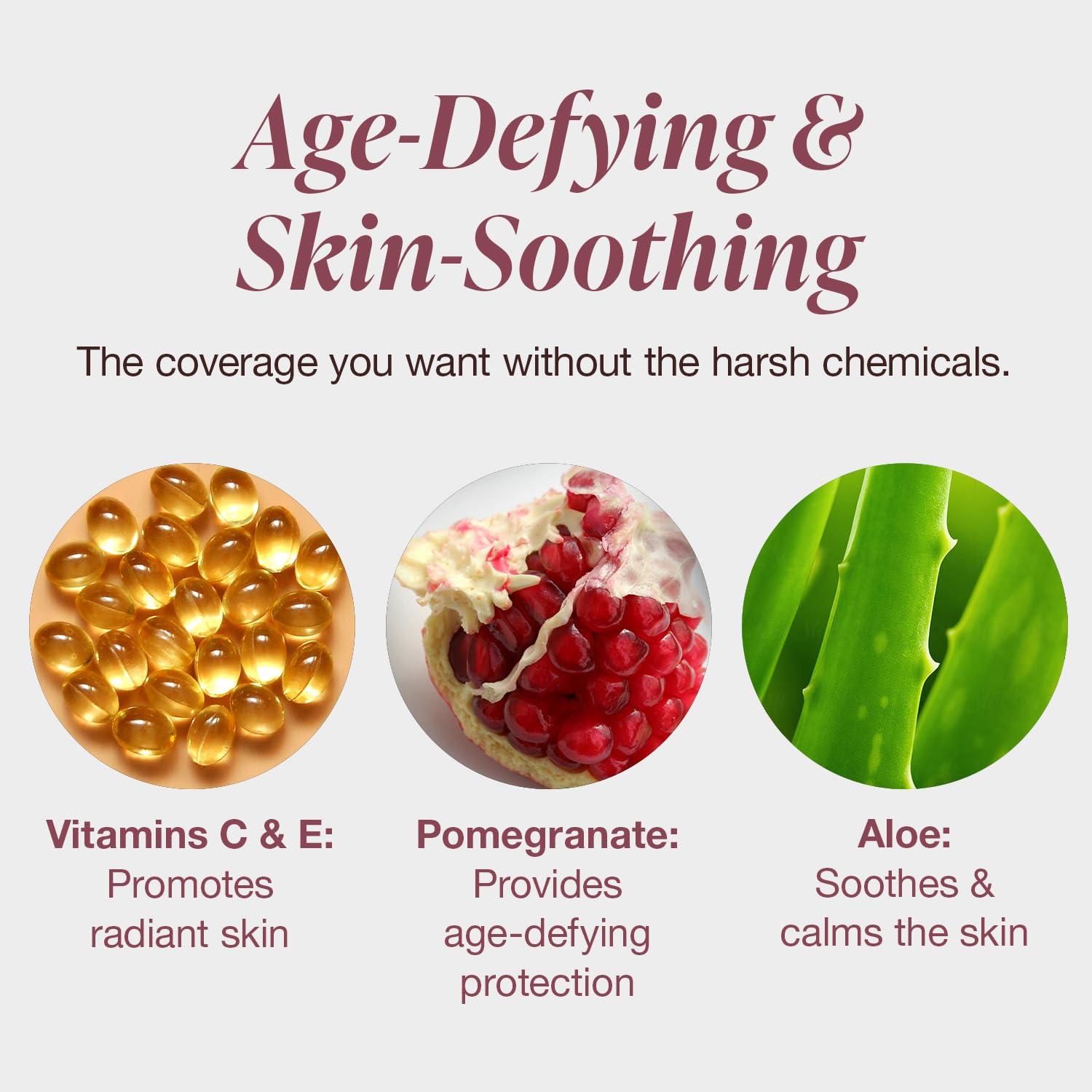 Mineral Fusion Mineral Fusion Pressed Powder Foundation, Warm 4, 0.32 Ounce