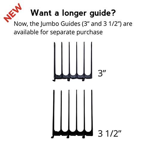 CombPal CombPal Scissor Clipper Over Comb - Barber Home Haircutting Guide Set (Classic Set, Gray)