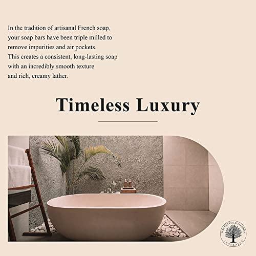 Wavertree & London Wavertree & London Assorted Fabulous Florals (8 Bars), 7oz Moisturizing Natural Soap Bars, French -Milled and enriched with Shea Butter