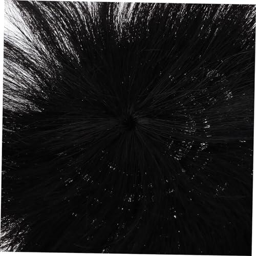 CALLARON CALLARON Black Wig Womens Headbands Mens Headband Black Mens Wig Male Hair Wigs Men Full Wig Black Male Wig Hair Replacement Wig for Daily Wear Party Womens Headbands Mens Headband Afro Wig