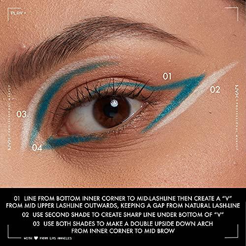 NYX PROFESSIONAL MAKEUP NYX PROFESSIONAL MAKEUP Epic Wear Liner Stick, Long-Lasting Eyeliner Pencil - Pack of 3 (Turquoise Storm, All Time Olive, Pink Spirit)