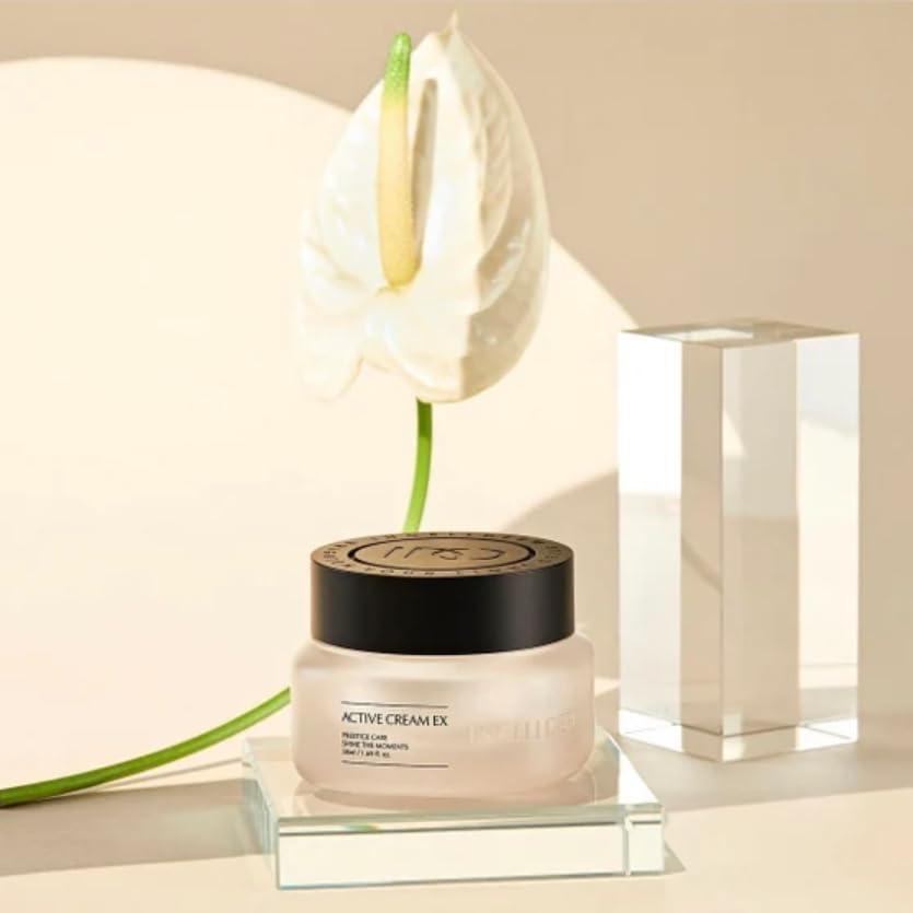 ZIOSTAND ZIOSTAND Incellderm Active Cream 50ml - Strengthen Skin Barrier, Plant Stem Cell, Intense Moisturizing, K-Beauty, Made in Korea