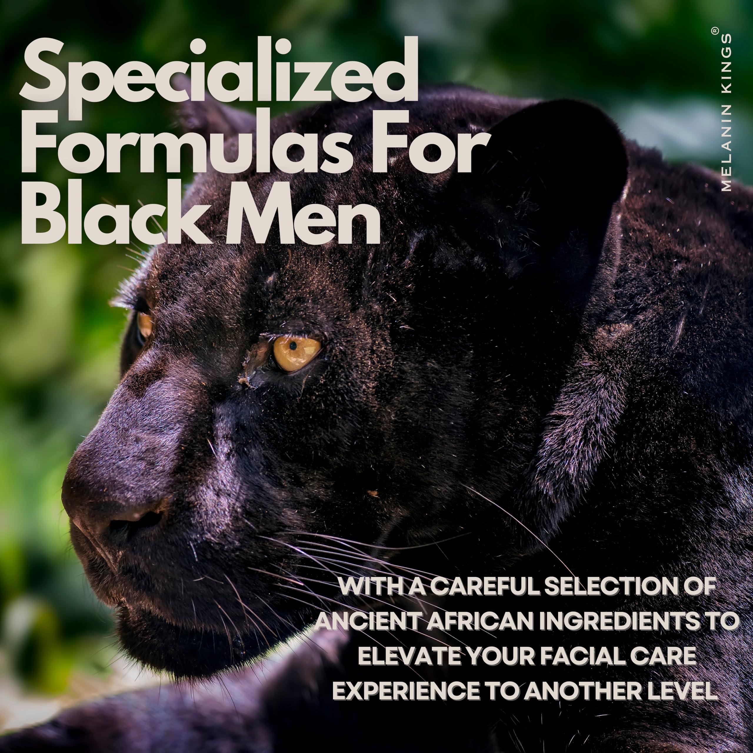 Melanin Kings Melanin Kings Beard Balm for Black Men | 3 oz | Ancient African Ingredients | Specialized formula for black men s Kenyan Sandalwood Scent