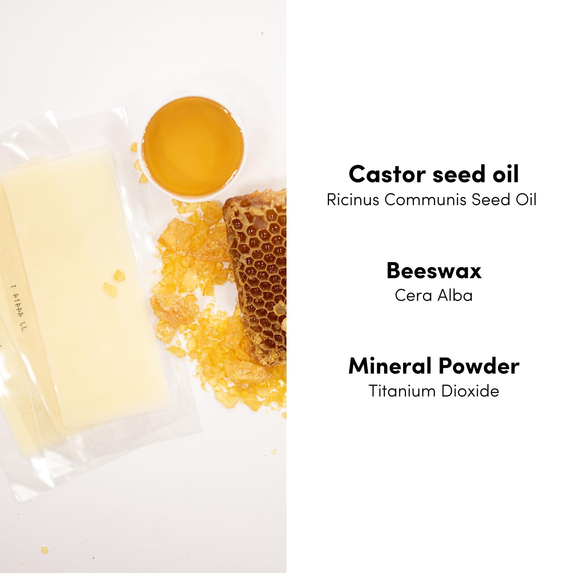 Parissa Parissa Legs & Body 24 Biodegradable Wax Strips Kit for At-Home Hair Removal with Ready-to-Use Large Wax Strips for All Hair Types, Pink (PW-ST40)