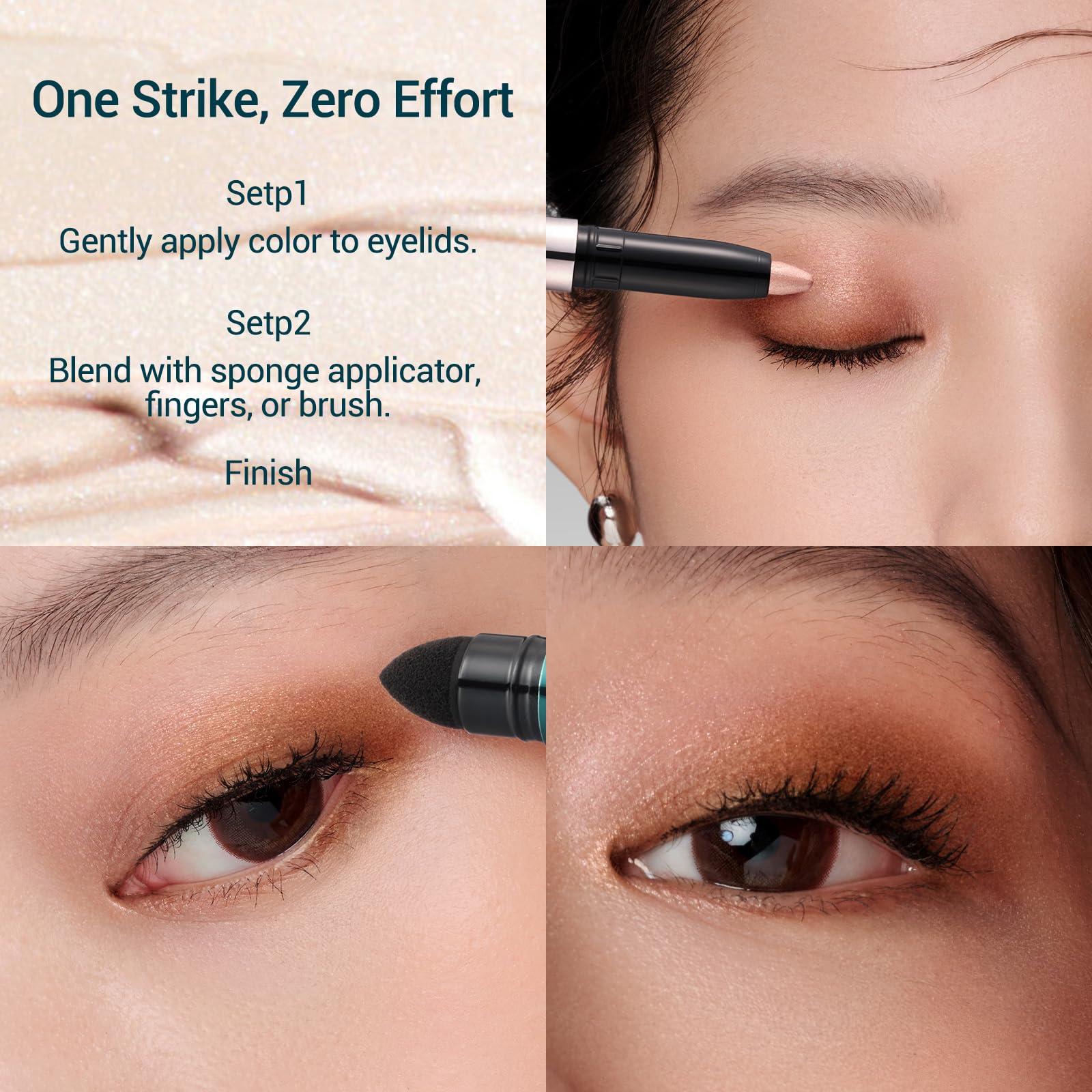 FLORASIS FLORASIS Silk Glide Longwear Eyeshadow Stick (04 Autumn Peach)