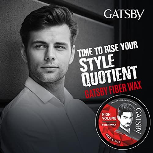 GATSBY Gatsby Hair Styling Fibre Wax Bold and Rise, 75g