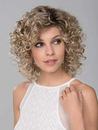 Ellen Wille Jamila Plus Wig Color Bernstein Rooted - Ellen Wille Wigs 7\" Mid Length Curly Volume Templae Lace Front Synthetic Natural Hairline Average Cap Bundle MaxWigs Hairloss Booklet