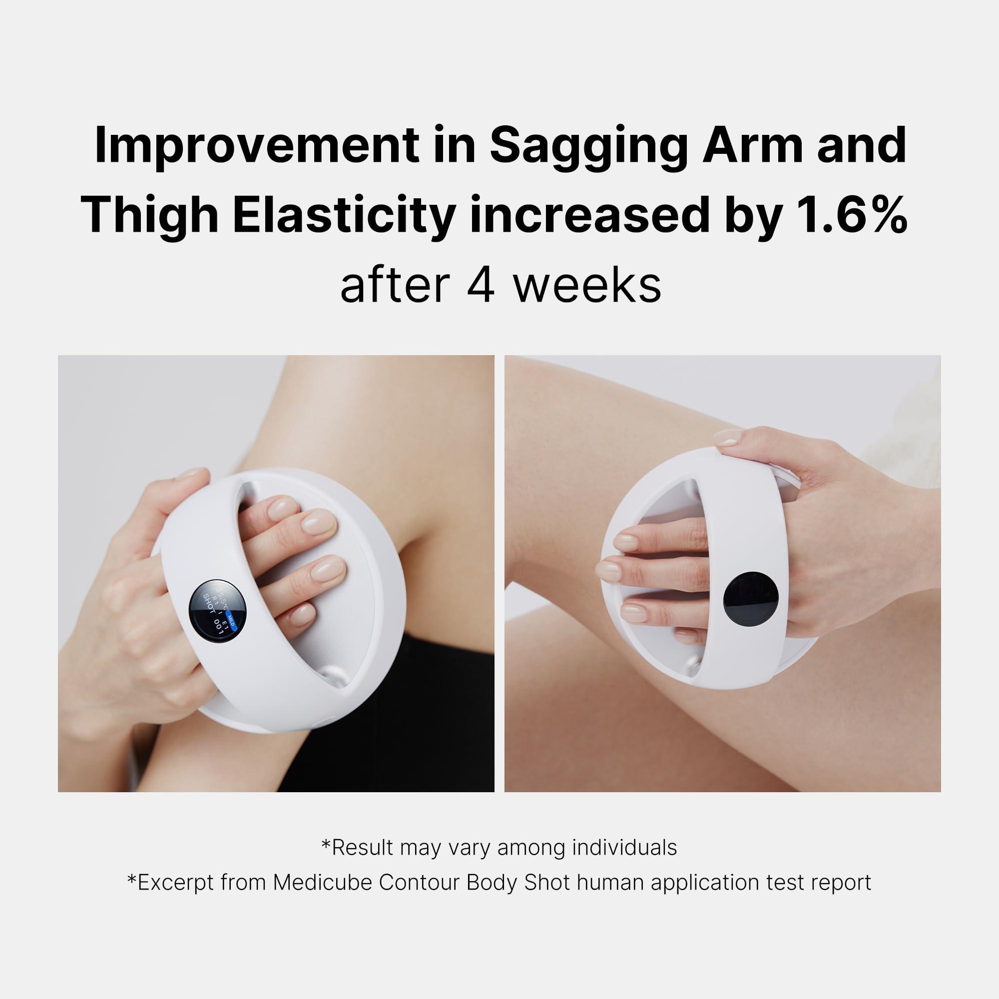 Medicube Medicube Age-R Contour Body Shot - A Body Slim Contouring Device - Improvement in Sagging Arms and Thigh Skin Texture - Achieve Smooth and Elastic Body at home - Korea Skin Care