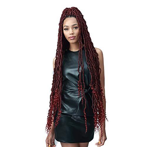 BOBBI BOSS Bobbi Boss Crochet Braids 2X NU Locs Curly Tips 36" (3-pack, 4)