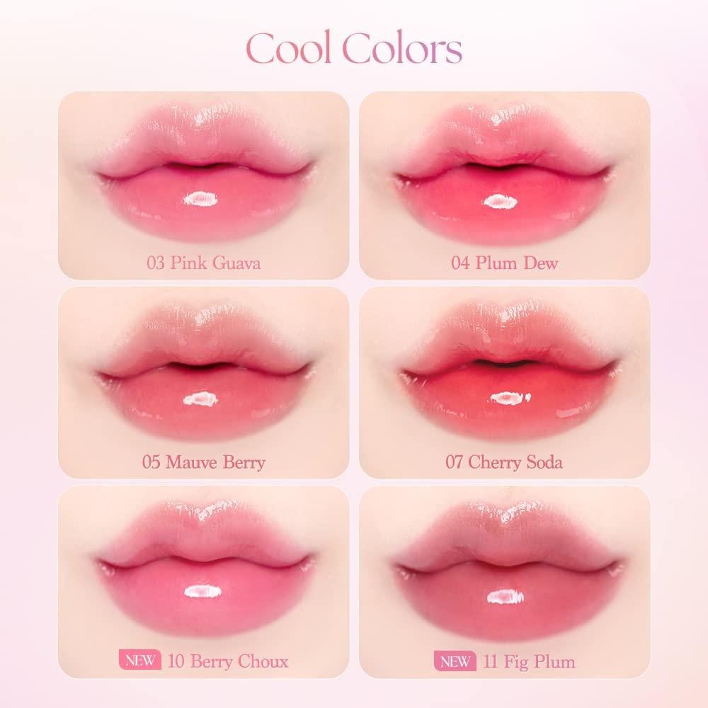 Dasique dasique Juicy Dewy Tint (12 Sweet Marron) 0.12 oz | Light Application with moisture | Long-wearing Glossy Lip Stain, Non-sticky | Vegan, Cruelty-free | K-beauty