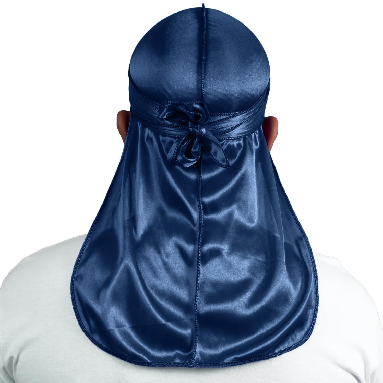 ForceWave ForceWave 12 Pieces Silky Durag for Men Women Satin Durags for 360 Waves