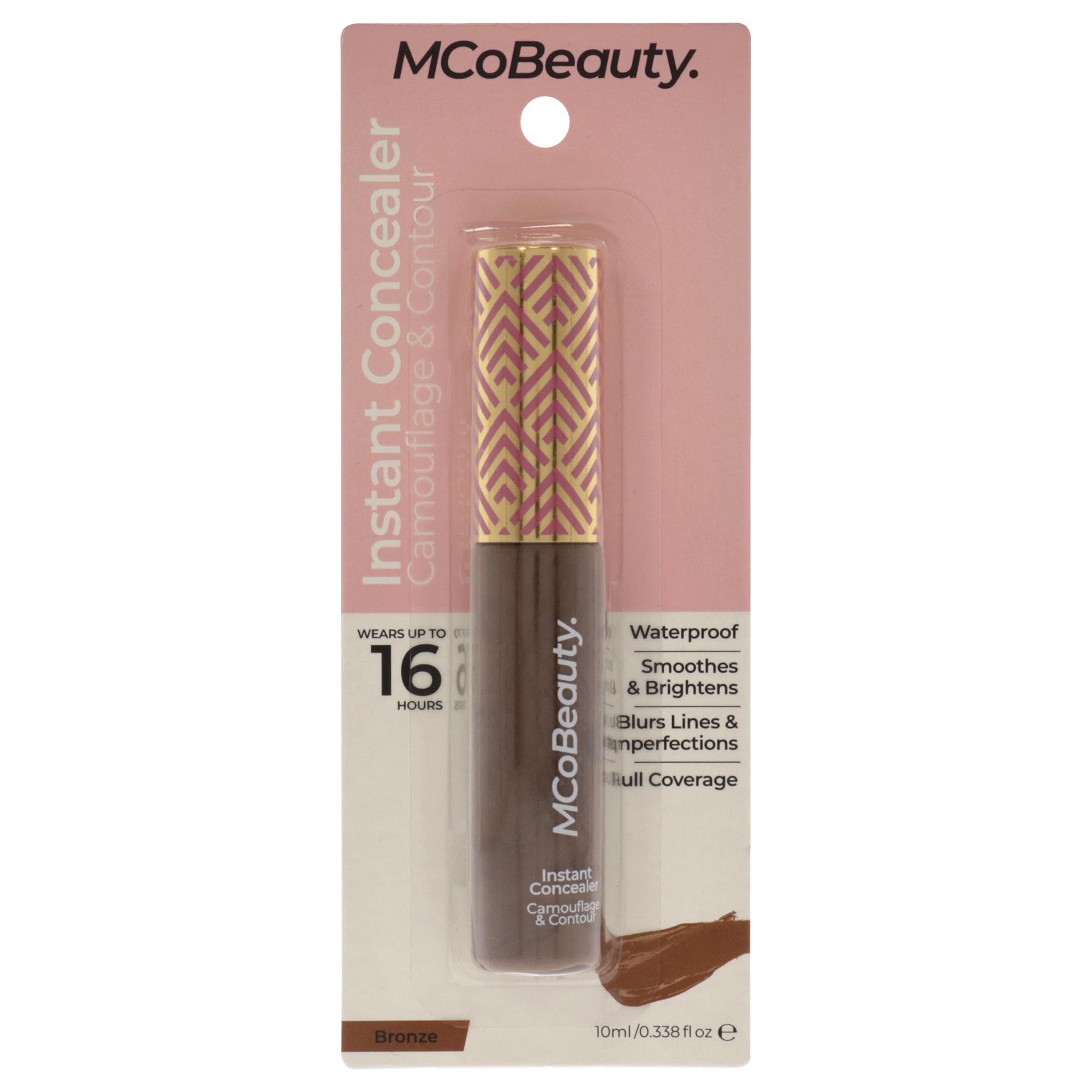MCoBeauty MCoBeauty Instant Camouflage And Contour Concealer - Highly Pigmented, Full Coverage Creamy Concealer - Brightens And Smooths The Skin - Waterproof, Long-Wear Formula - Bronze - 0.3 Oz
