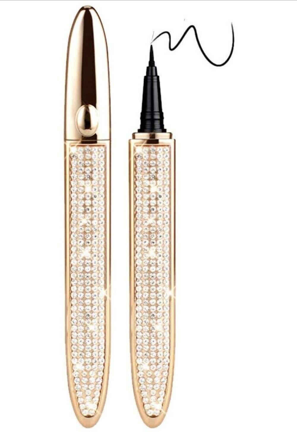 GXRGXR Eye Lash Glue Pen with Eyeliner A 2in1, Magic Lash Glue, Non Magnetic for Eye Makeup Wear Normal False Eyelashes Women Gifts