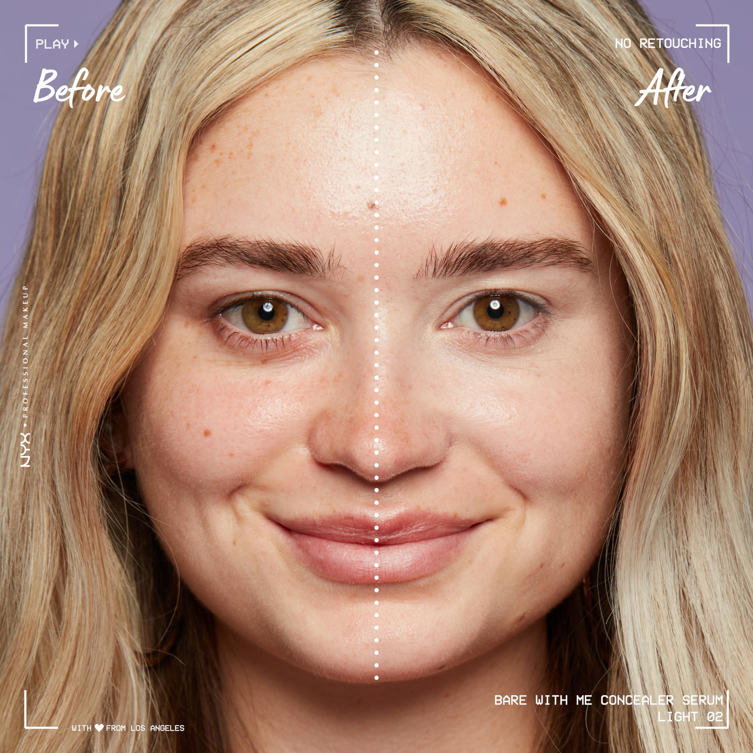 NYX PROFESSIONAL MAKEUP NYX Bare With Me Concealer Serum Bundle - Light and Beige Shades