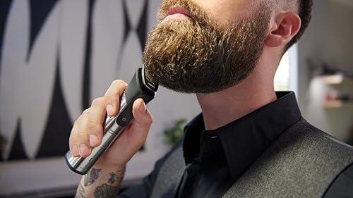 Philips Norelco Philips Norelco Multigroom Series 9000-21 Piece Men\'s Grooming Kit for Beard, Body, face, Nose, Ear Hair Trimmer w/Premium Storage case, MG9510/60