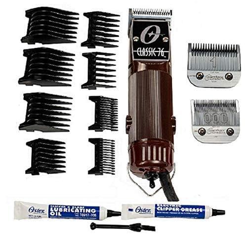 Oster OSTER Classic 76 Hair Clipper Bundle - 2 items, includes pack of 8 plastic comb blades