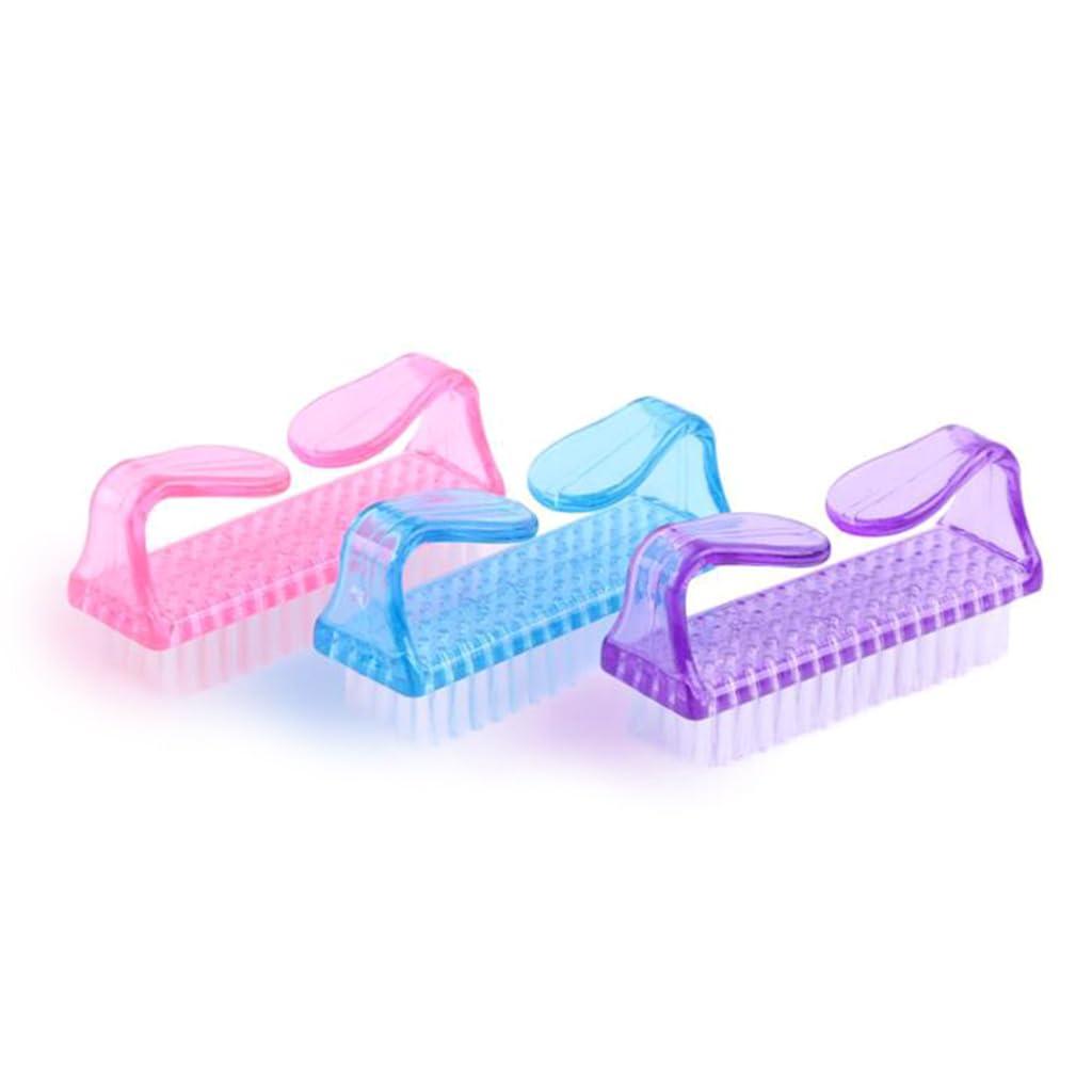 Hxyxbnhno Finger Brush Hand Fingernail Scrub Brushes Soft Stiff Bristles Scrubber Toes Brush