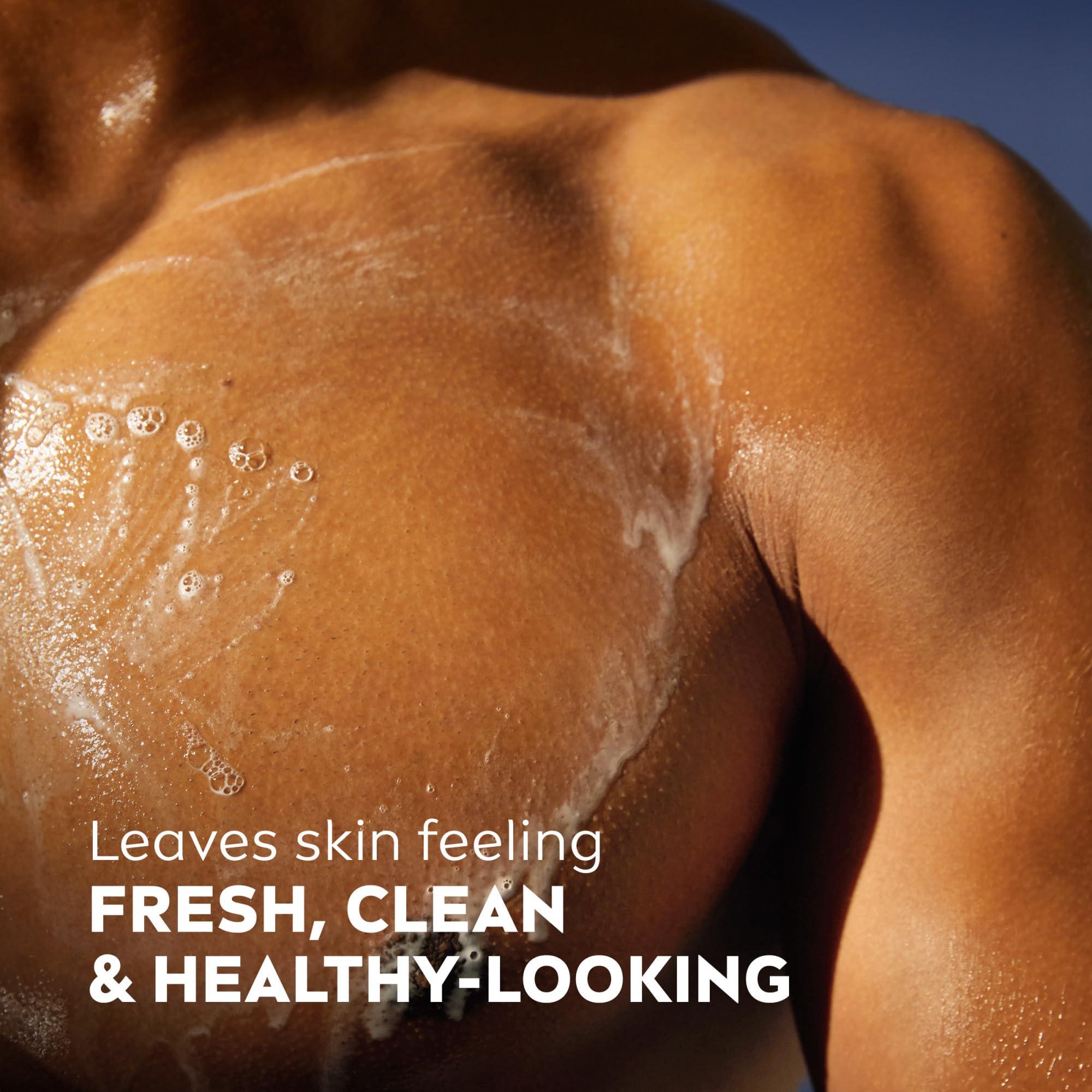 Nivea Men Nivea Men Active Clean Body Wash with Natural Charcoal for Normal to Oily Skin, 3-in-1 Charcoal Body Wash, Face and Hair, Draws Out Dirt and Impurities, 30 Fl Oz Bottle