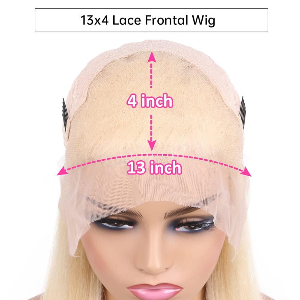 Anlimer Ombre Pink Black Lace Frontal Human Hair Wigs Pre Plucked 13x4 Lace Front Wig Human Hair Glueless Remy Body Wave Lace Wig 150 Density 20 Inch