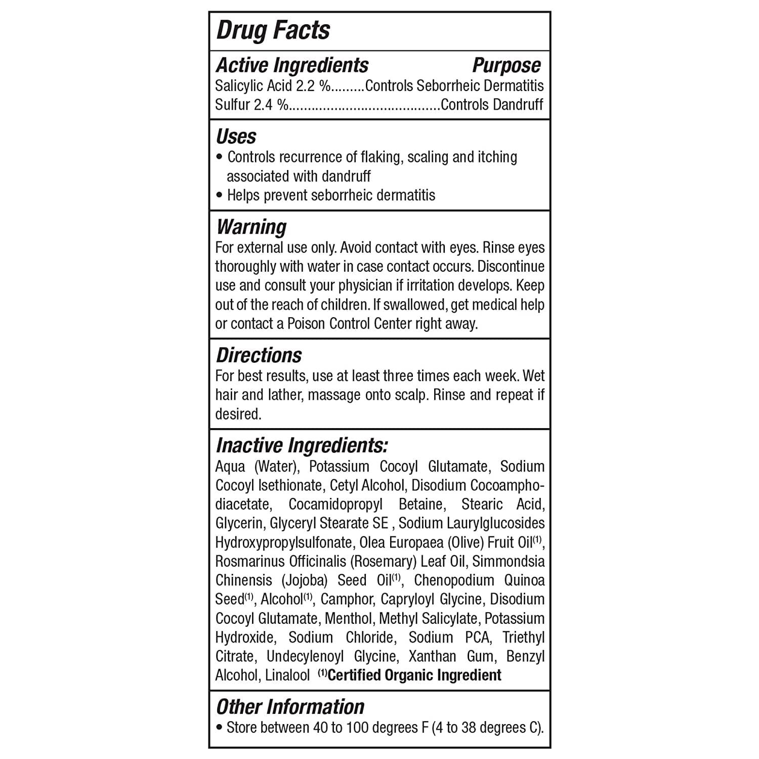 JASON Jason Dandruff Relief Treatment Shampoo 12 oz (Pack of 2)